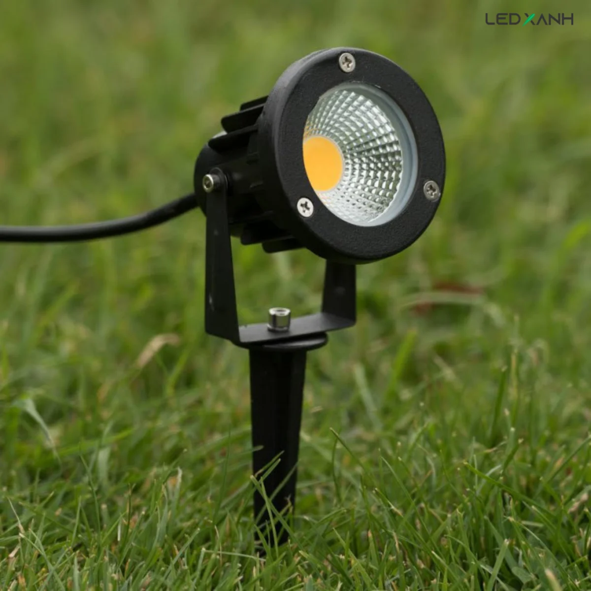 Đèn rọi cắm cỏ